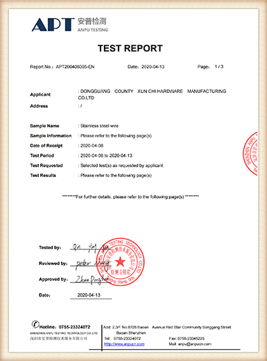 Certificate of bird spikes control factory (3)