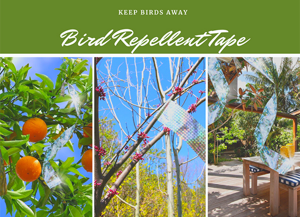 Bird Scare Tapes & Visual Bird Deterrents